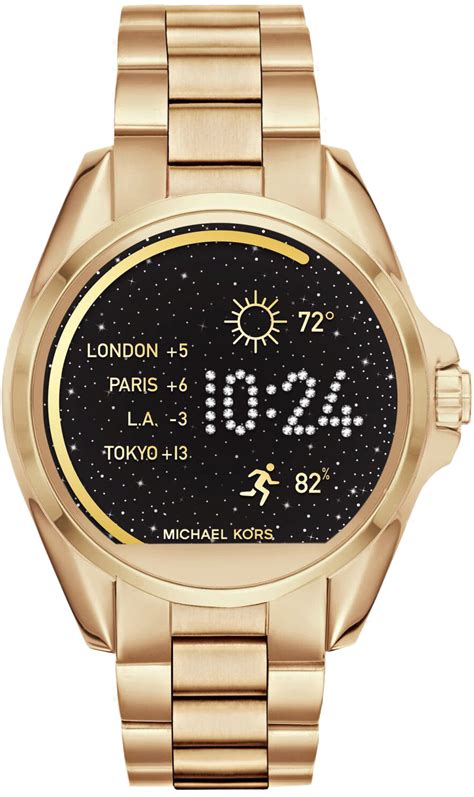 Michael Kors Watch Access Bradshaw Gold Tone Smartwatch M